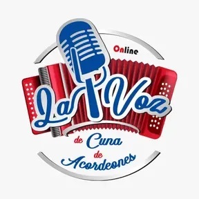 Logo de La Voz de cuna de acordeones